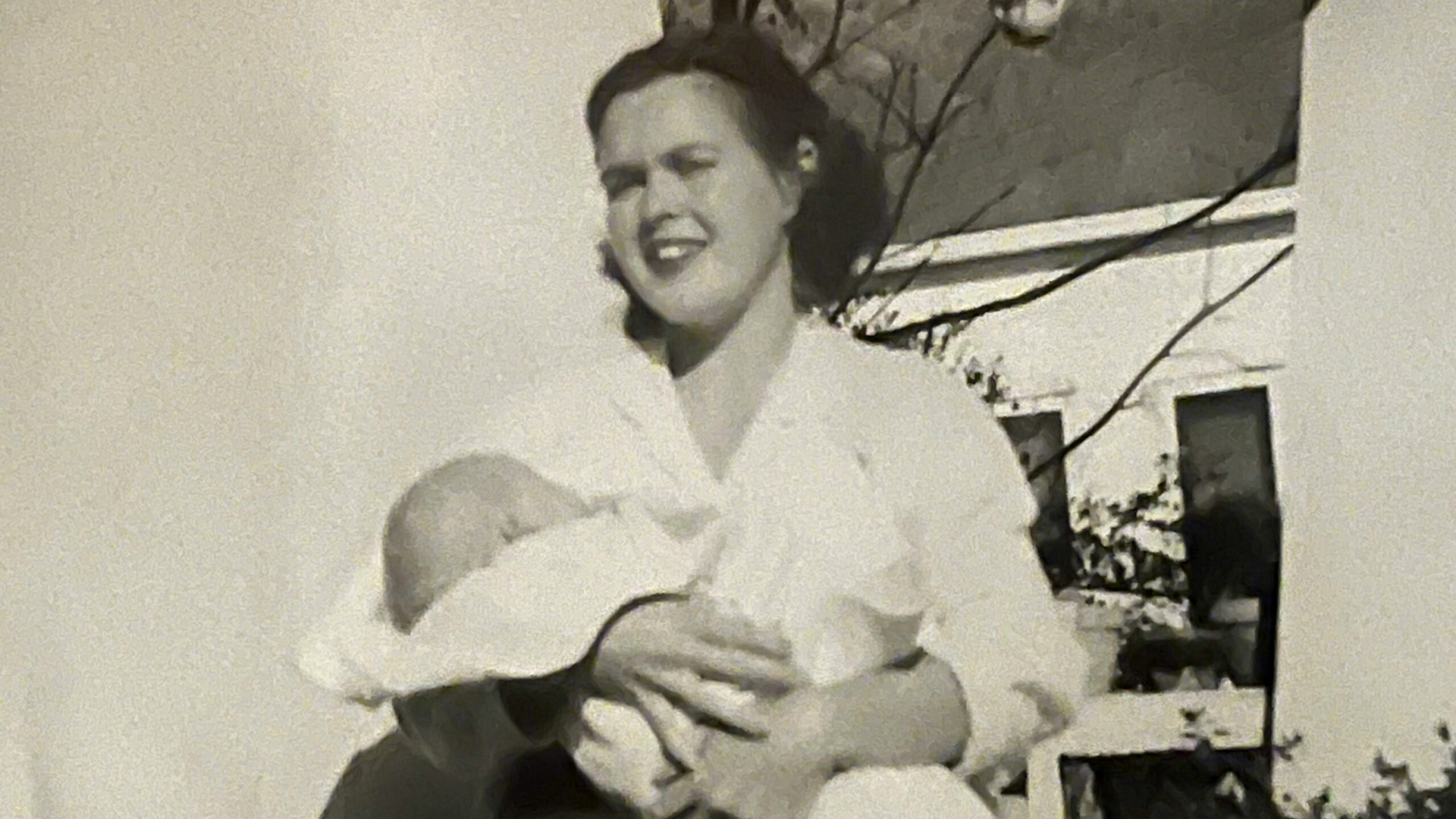 The author with his mother, Nora Joyce McCrory McNair