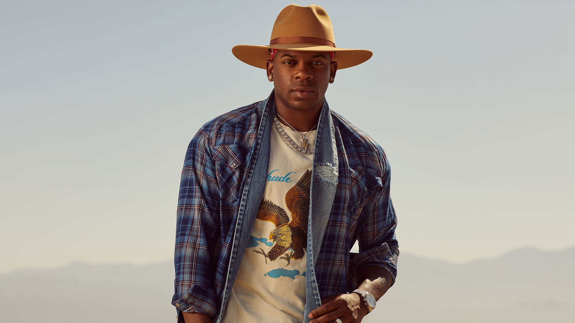 Jimmie Allen, photographed by Shea Flynn