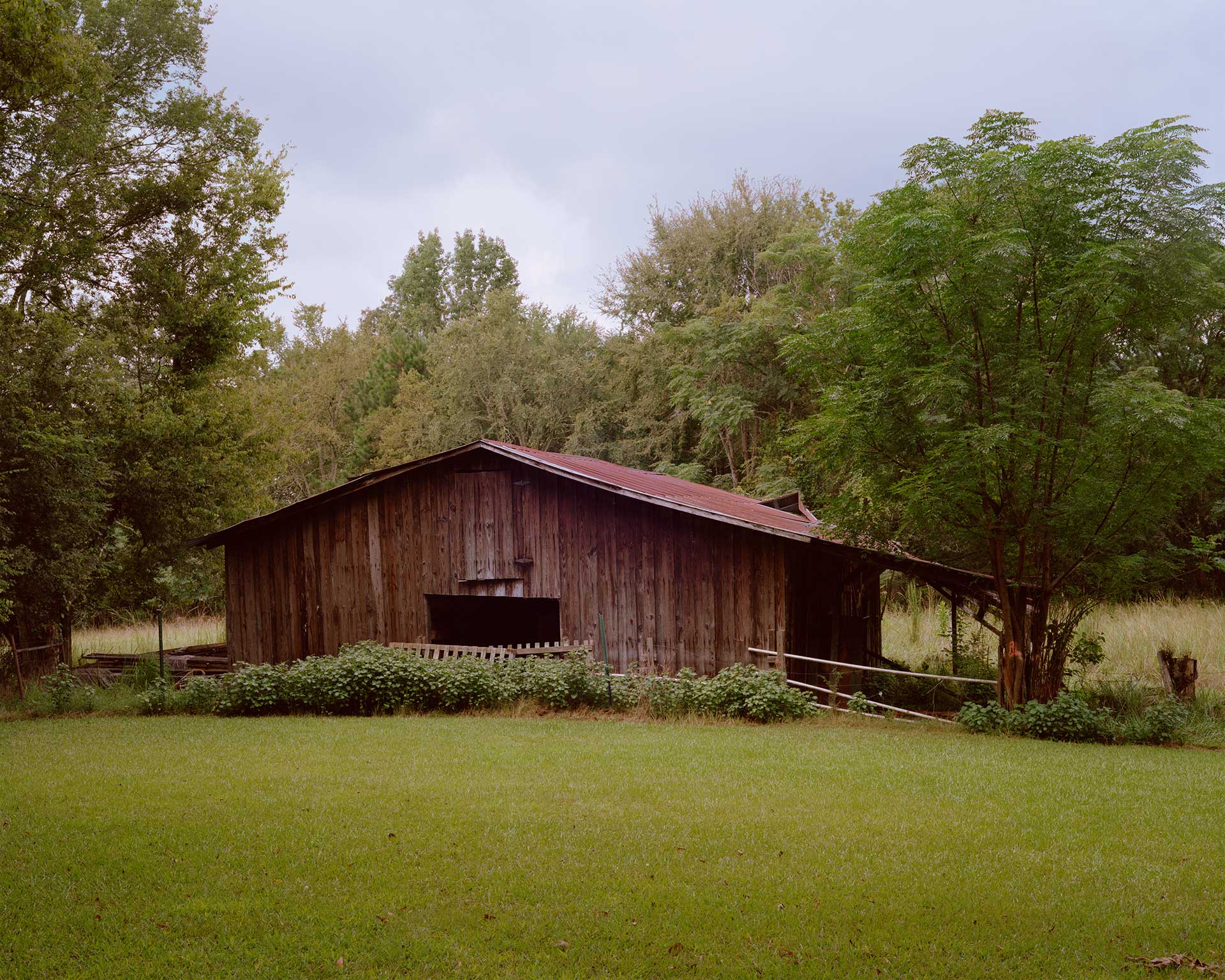 Flannery O'Connor's horse barn, Andalusia Farm, Milledgeville, Georgia