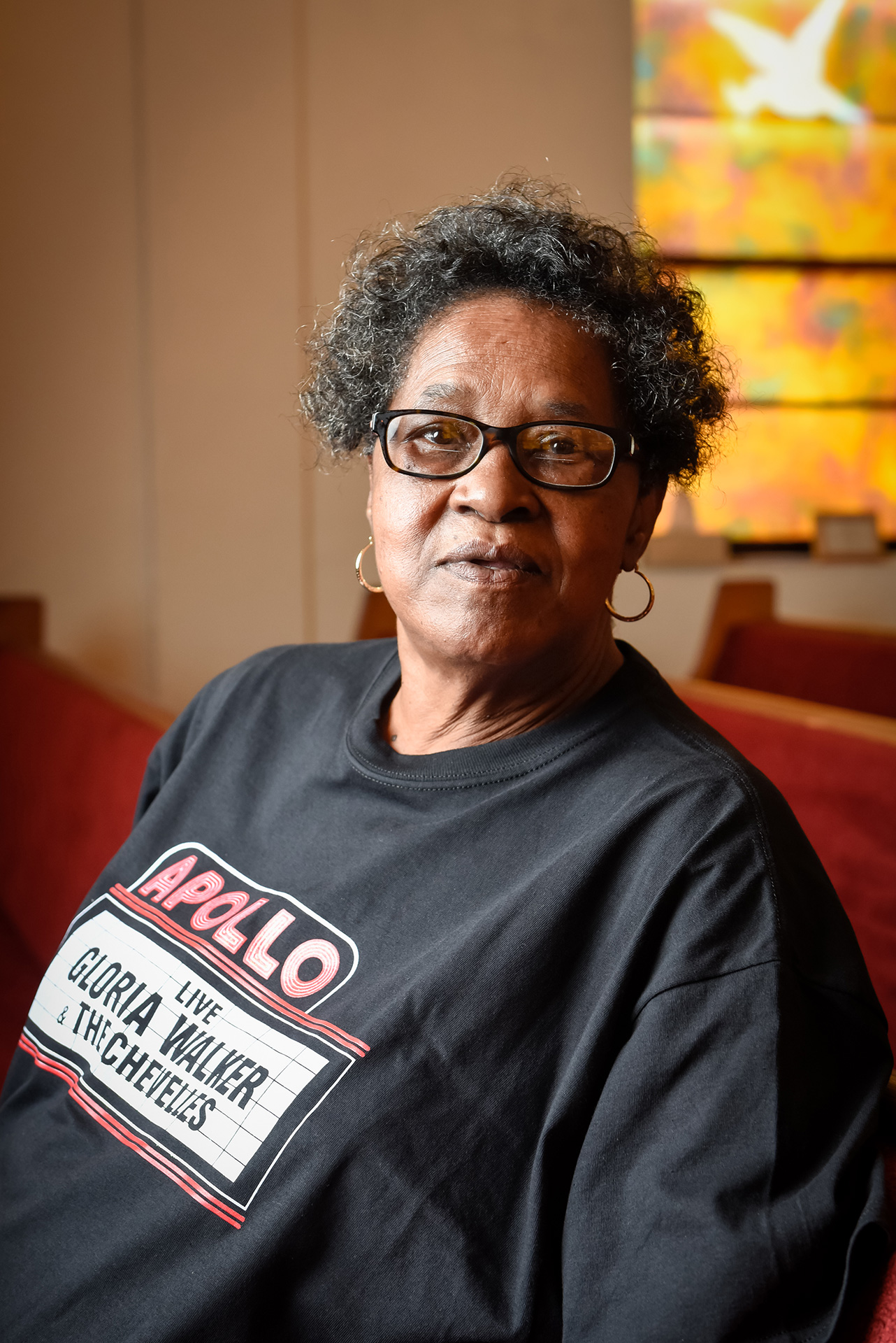 Gloria Walker's childhood friend Gloria Jean Davis (photograph by Anna Leavitt/Georgia College Special Collections)