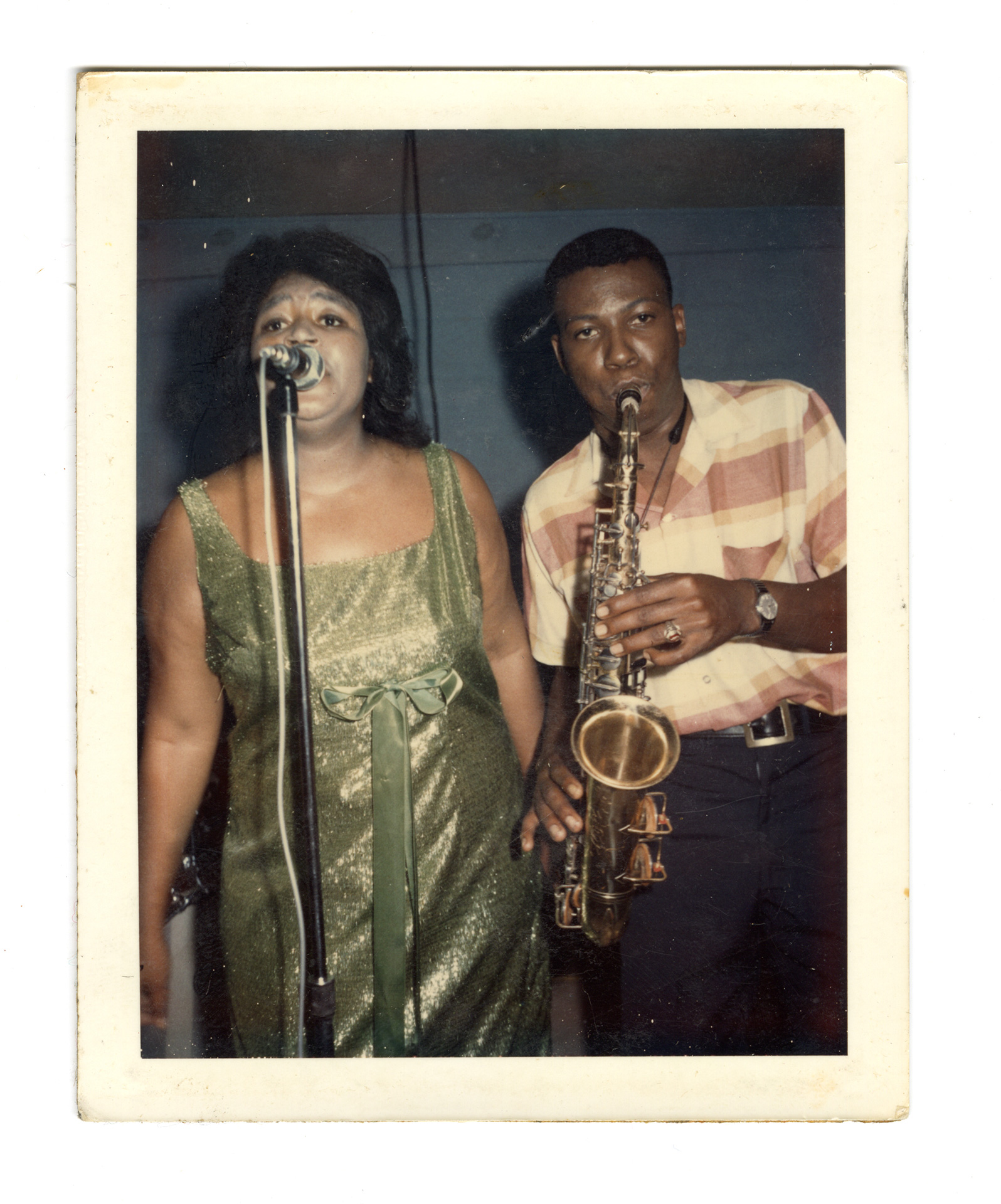 Gloria Walker and Lonnie West in 1968 (photograph courtesy of Georgia College Special Collections)