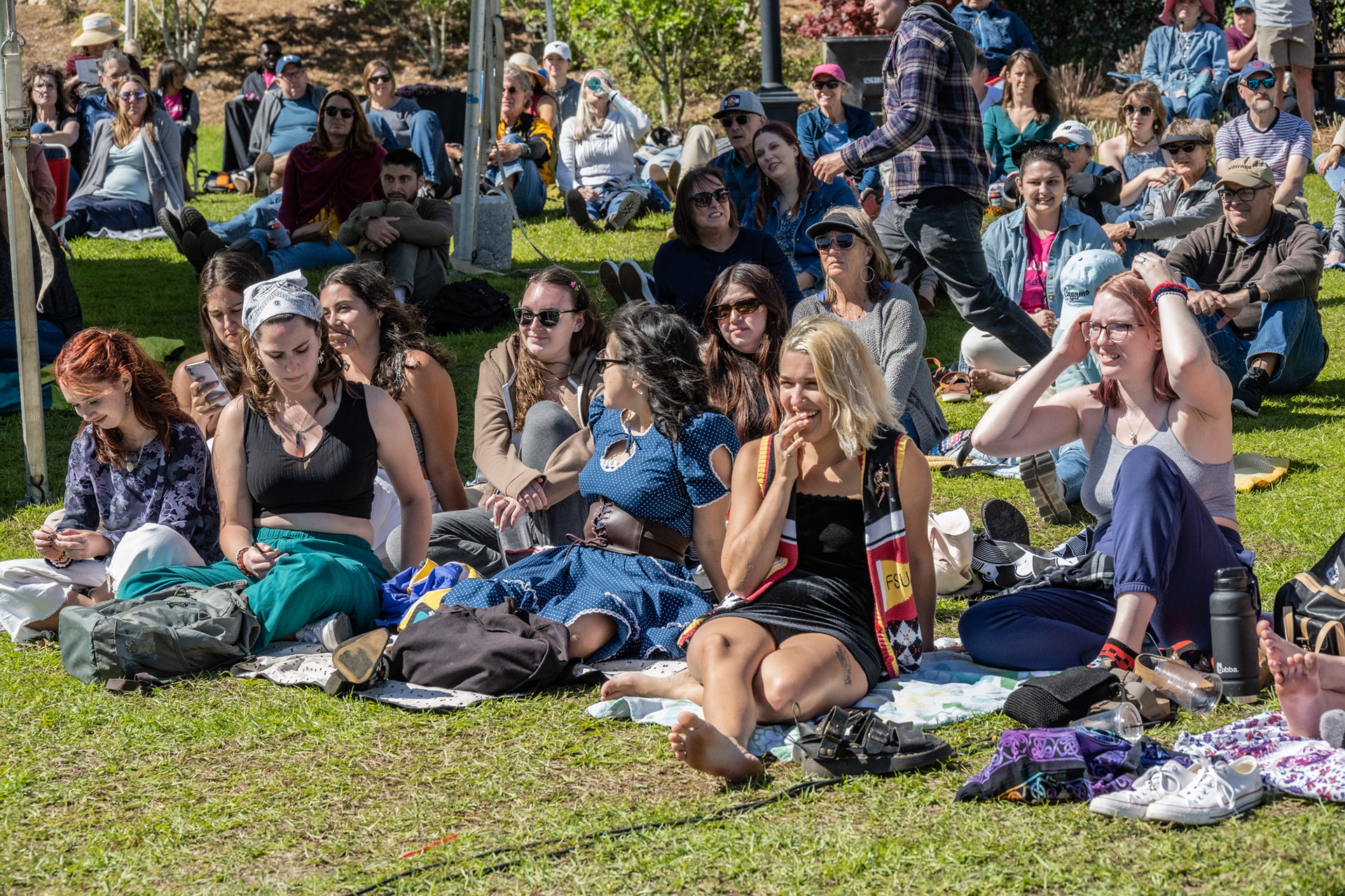 The crowd at the Salvation South stage at last year's Word of South Festival.