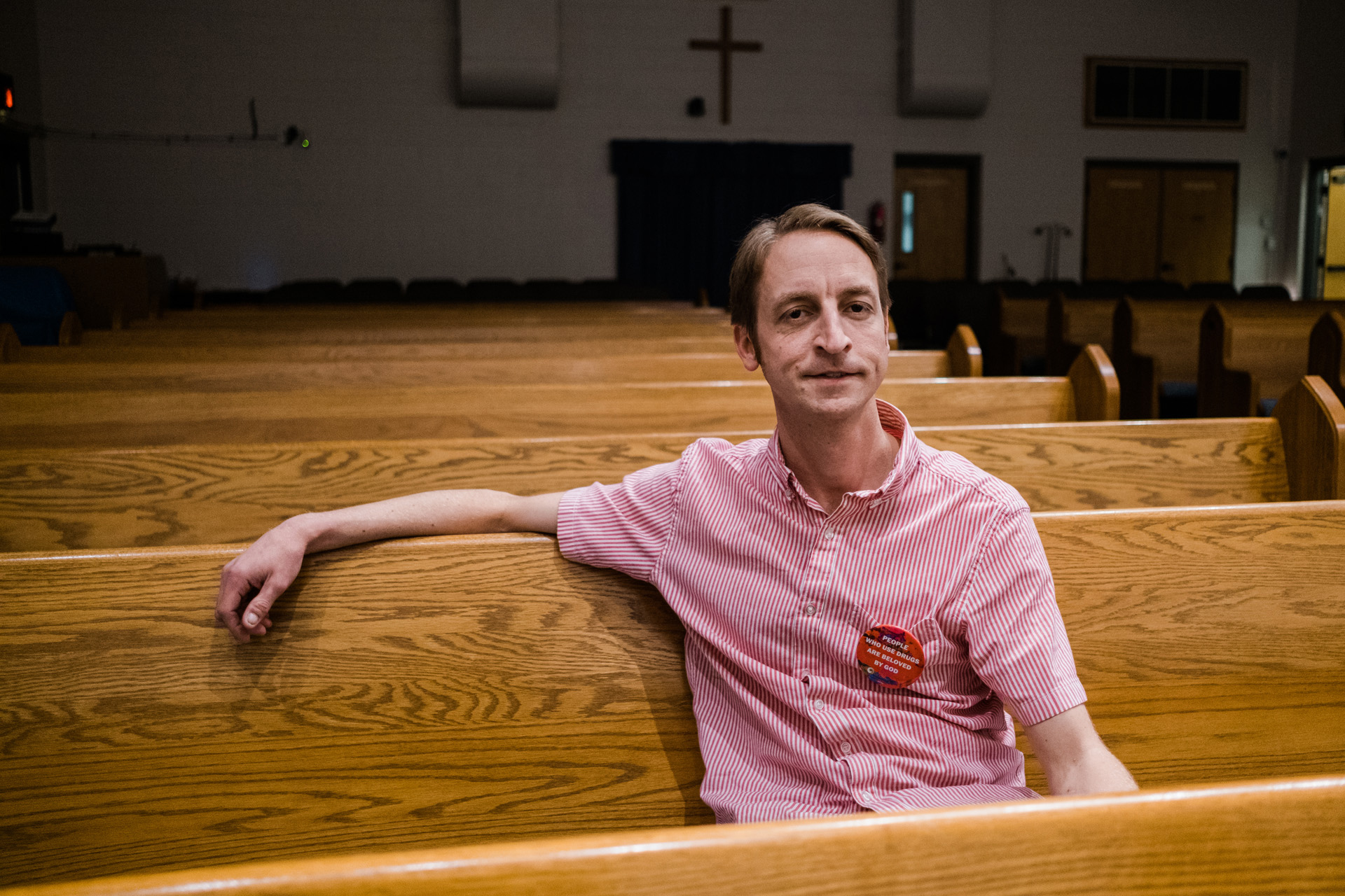 The Rev. Chris Scott, who launched the Ezekiel Project in Winfield, West Virginia (photograph by Chris Jackson)