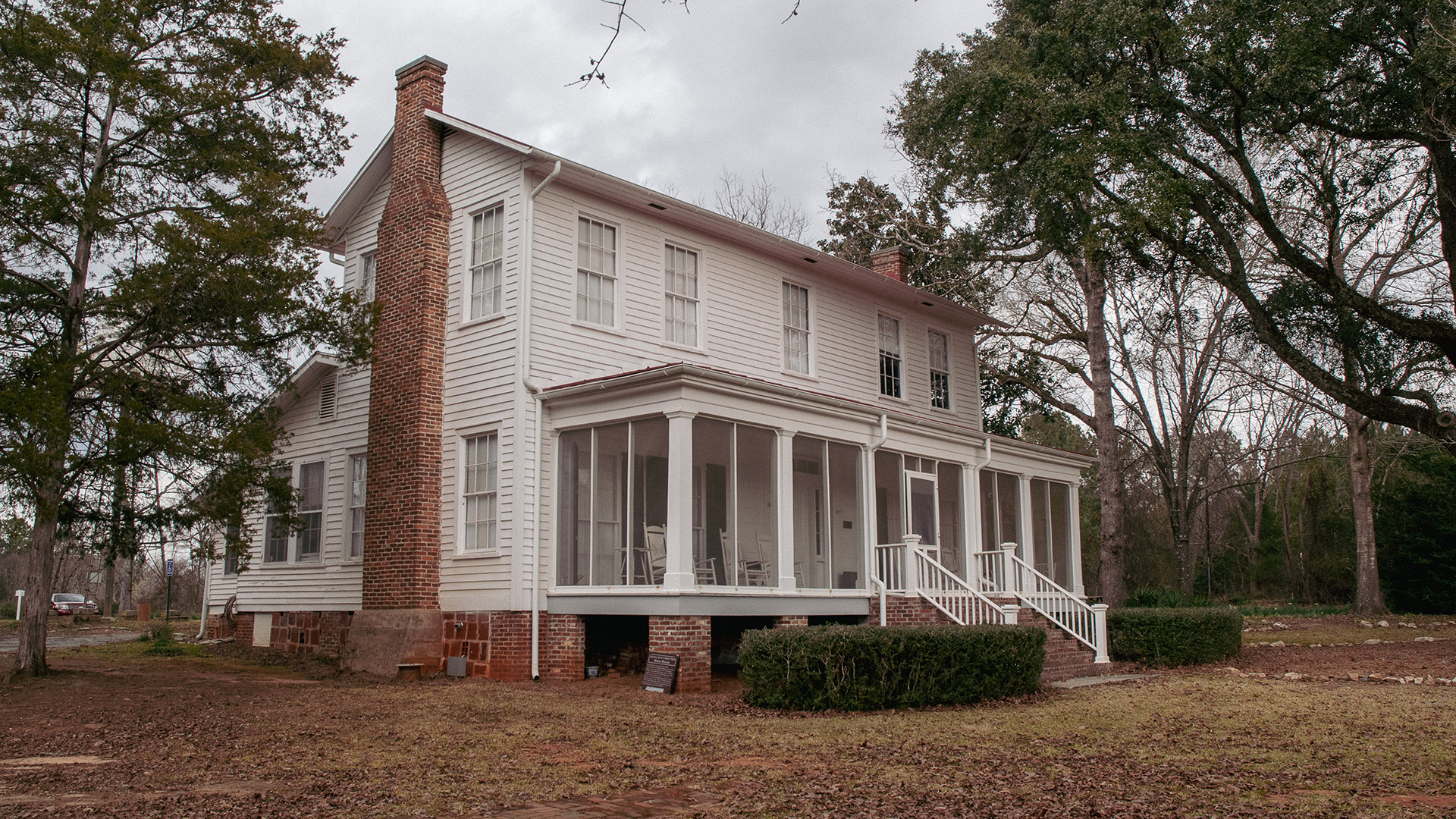 Flannery O'Connor's final home in Milledgeville, Georgia (photograph by Stacy Reece)