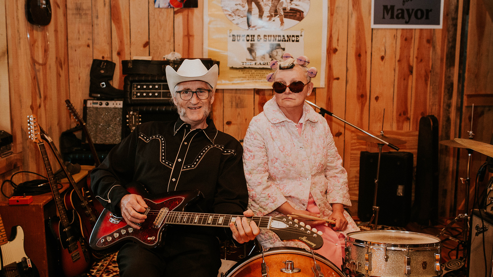 CONDENSED-colorguitardrums Photograph by Melissa Stilwell