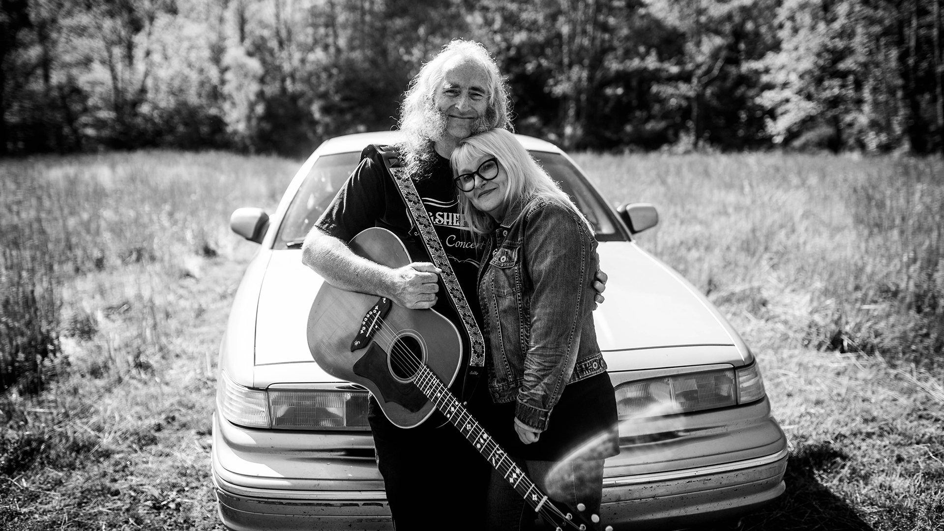 David and Teresa Prince, aka the Laid Back Country Picker and Honey (photograph by Melissa Stilwell)