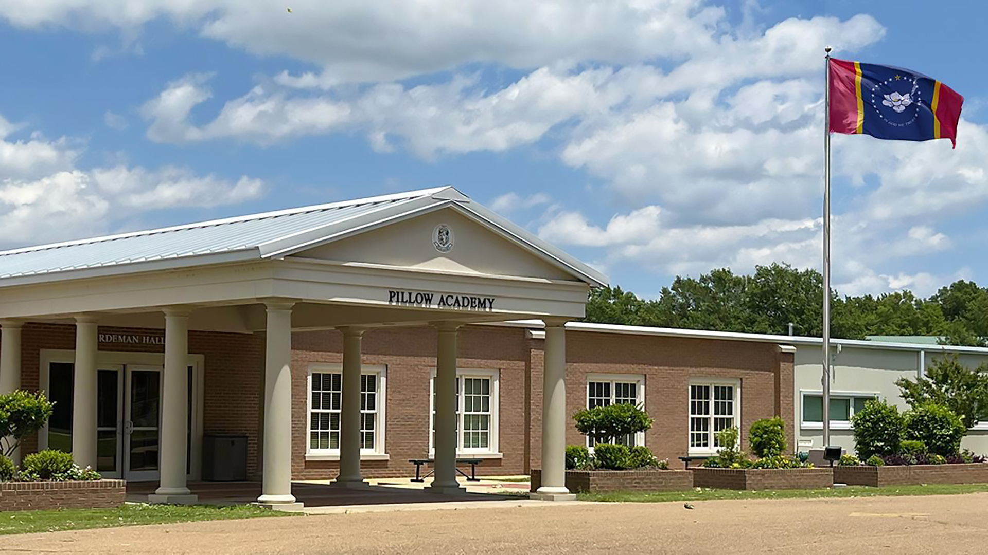 Pillow Academy in Greenwood, Mississippi, which Ellen Ann Fentress entered in 1970 as a eighth-grader.