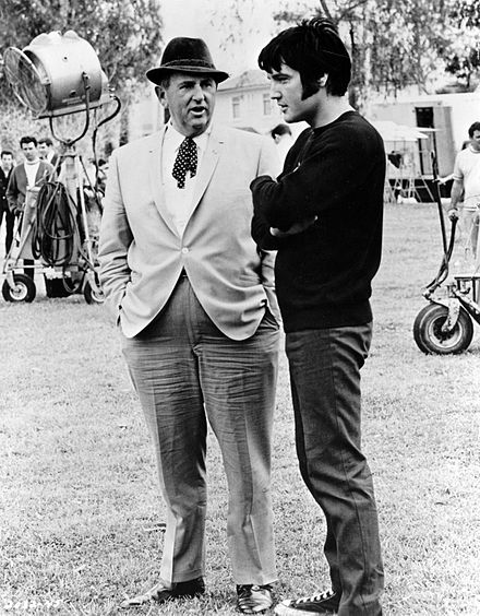Col. Tom Parker with Elvis