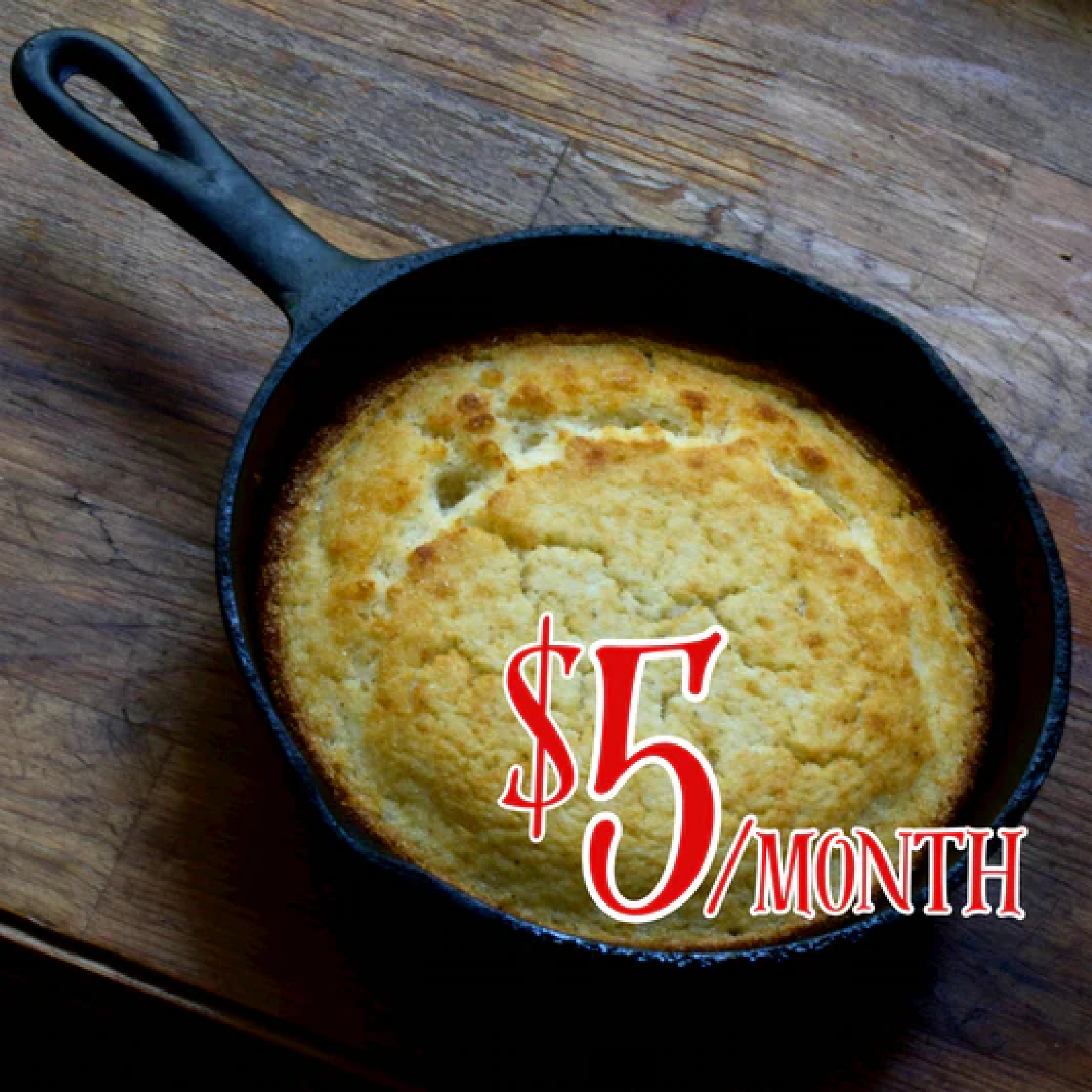 cornbread monthly