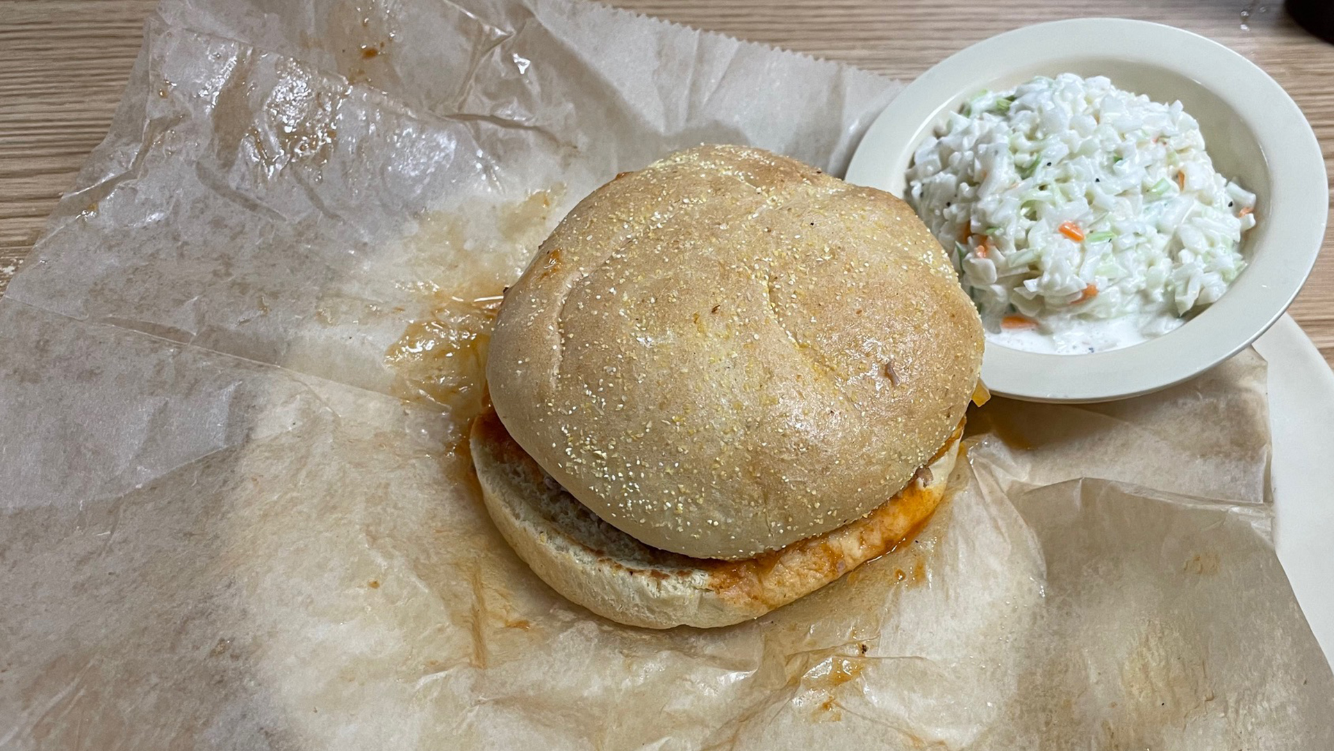 The Diablo sandwich at the world's last remaining Old Hickory House in Tucker, Georgia (photograph by Ed Southern)