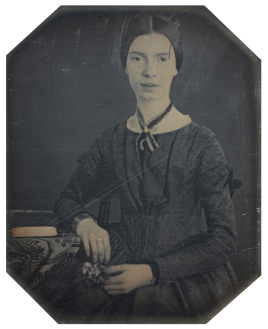 The only existing photograph of Emily Dickinson, 1830-1886